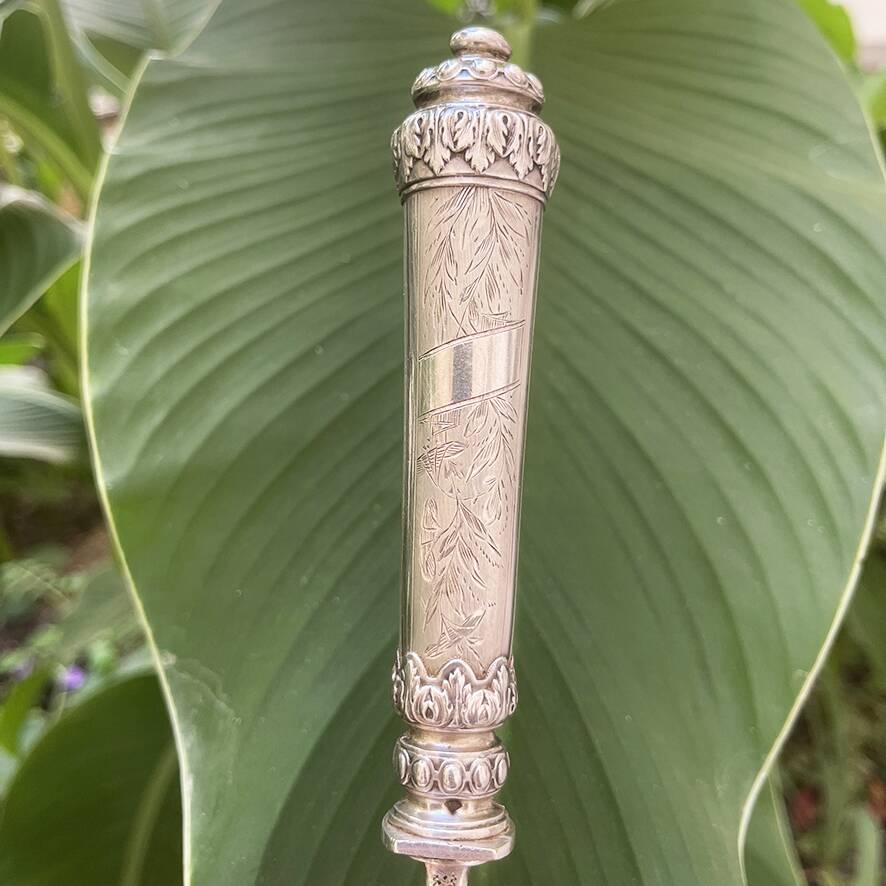 Antique fish cutlery in Louis XVI style – Julien Brest