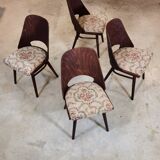 Suite de 4 chaises Ton 514 Oswald Haerdtl