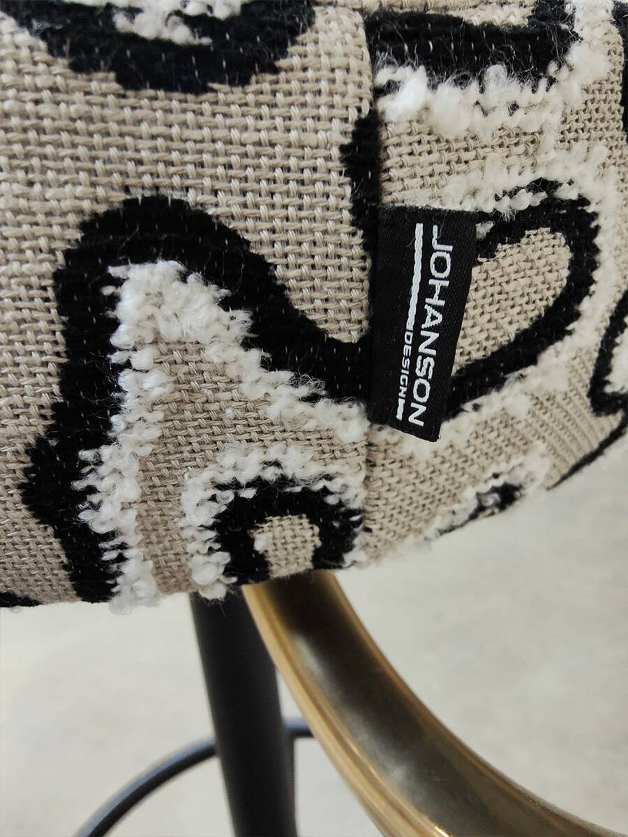 Swedish design Cobra barstools Borje Johanson ‘Swirl’