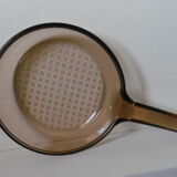 Poele Vision brown glass 60s