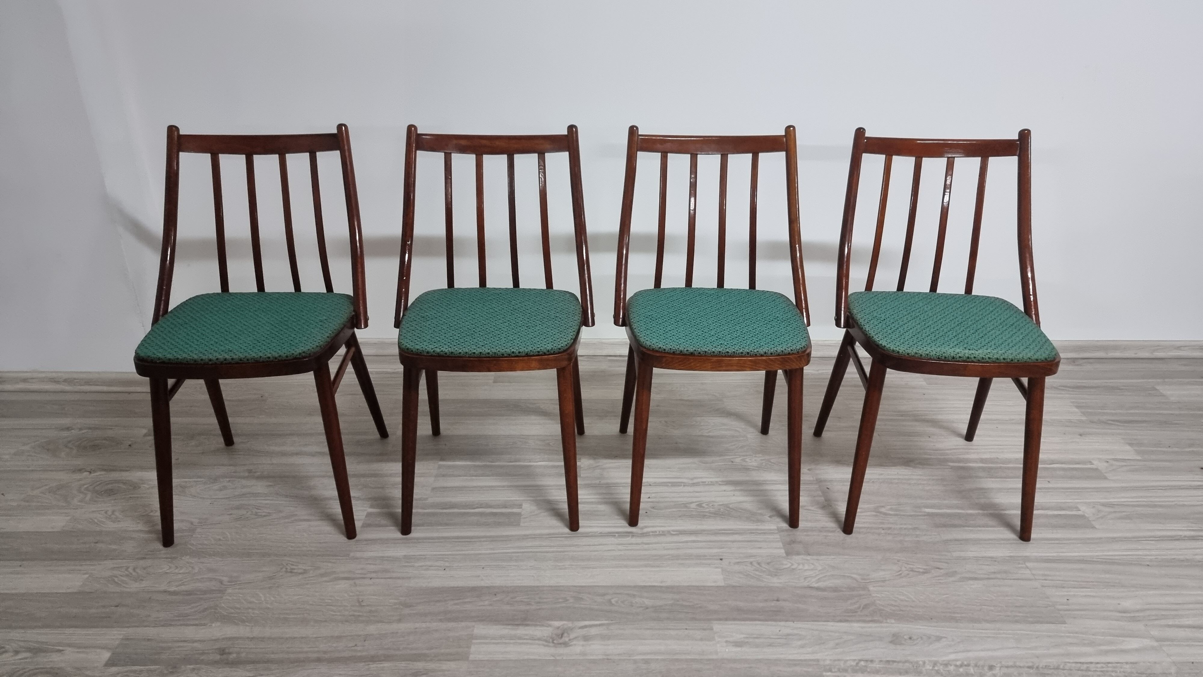 Chairs by Antonín Šuman for Ton, Set of 4