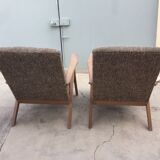 Lot de deux fauteuils années 50