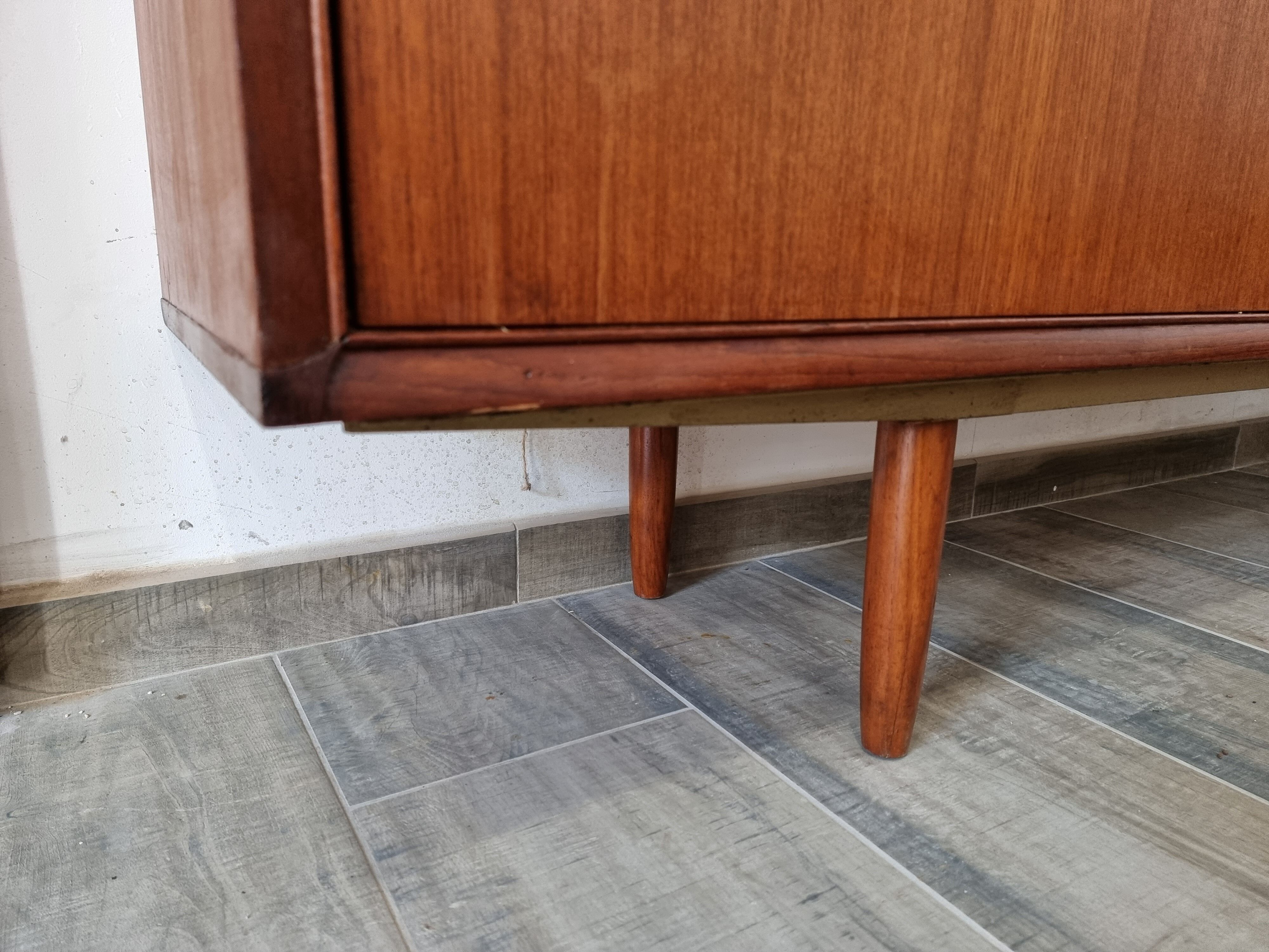 Vintage teak row 60 year