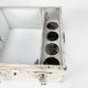 Industrial pharmacy box white metal
