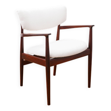 Fauteuil scandinave en teck