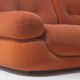 Vintage 'Sapporo' 3-seater sofa in suede by Mobil Girgi, 1970s