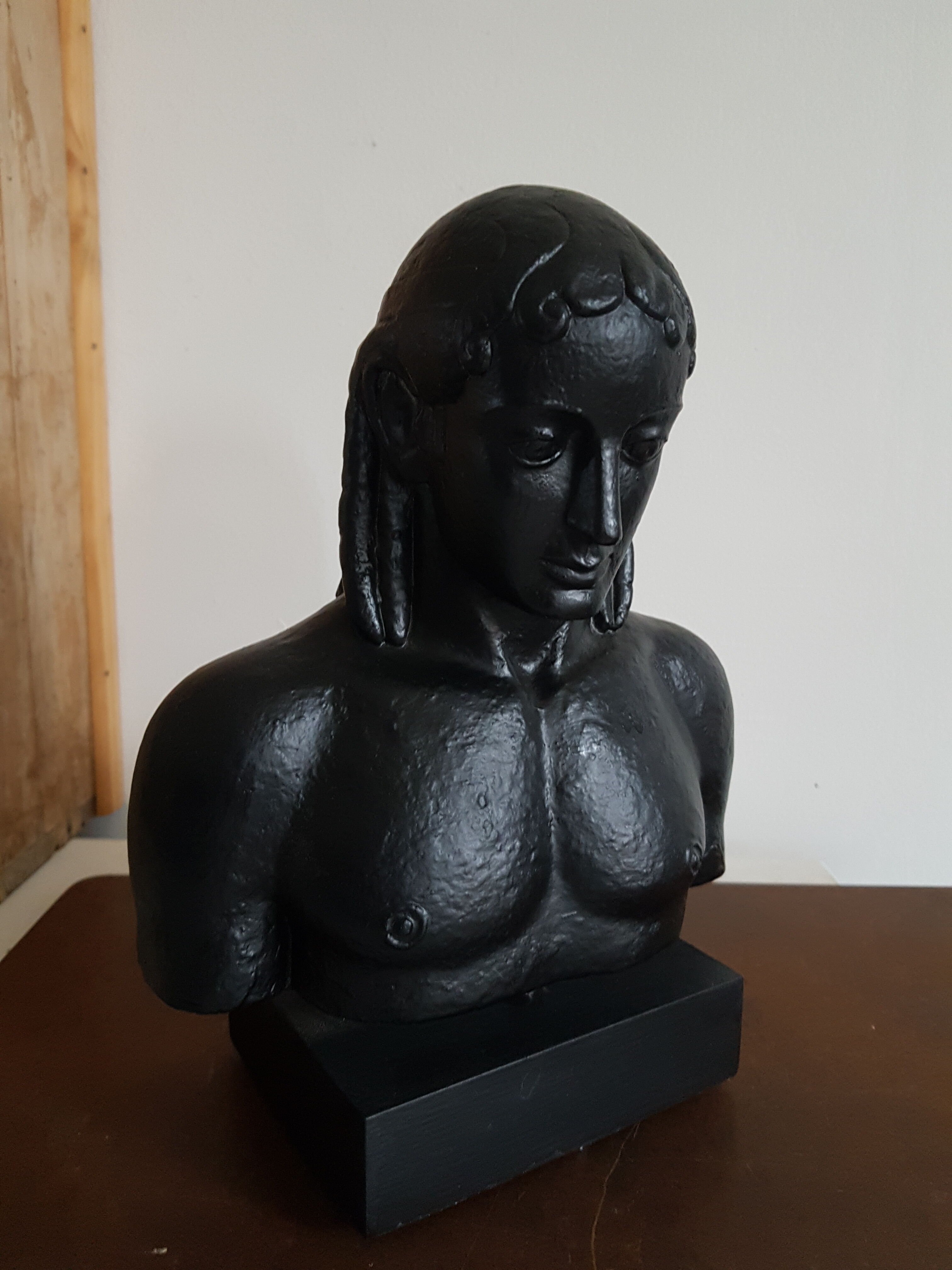 Bust greek statue