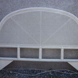 Rattan headboard and canning
