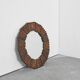 Miroir mi-siècle en bois sculpté années 1960