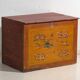 Chinese chest with original painting – China, circa 1900