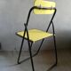 Chaise pliante de la marque Lallemand, vers 1970