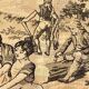 Antique French Jaquar Tapestry