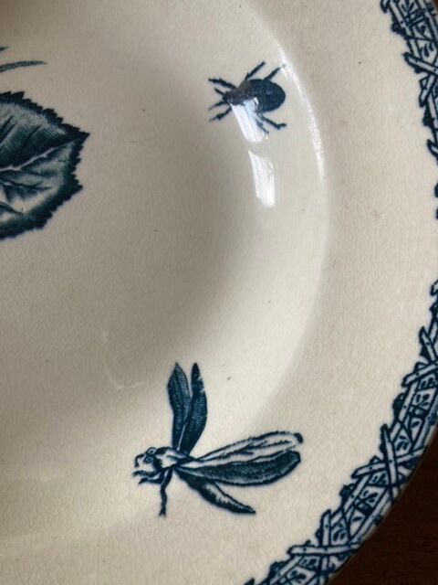 Pair of Choisy le Roi soup plates