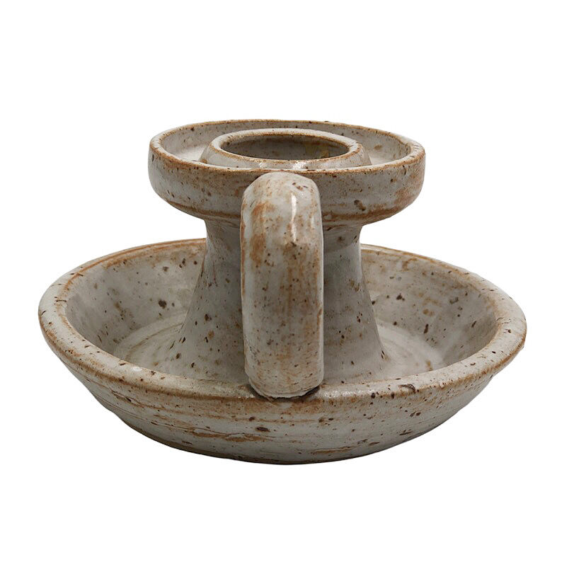 Vintage sandstone candlestick