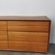 Italian drawer sideboard in solid wood 1960
