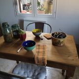Solid pine table