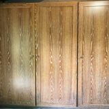 3-door cabinet chene ceruse