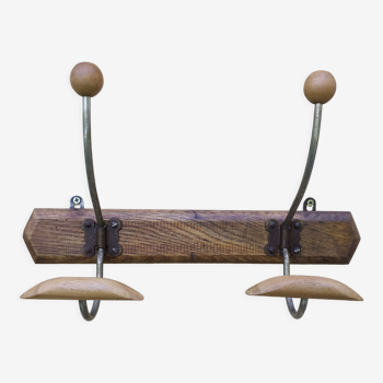 Wood/steel hooks