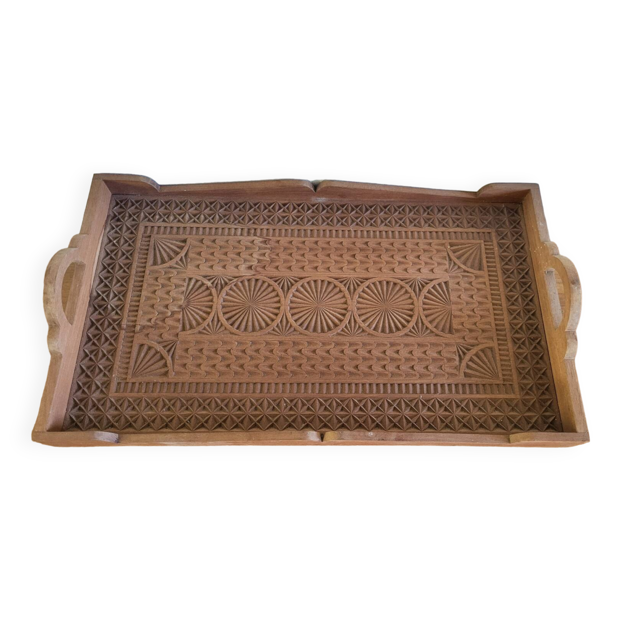 Vintage Exotic Tray