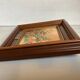 Oil painting frame on hardboard flowers by Magda Verschaeve