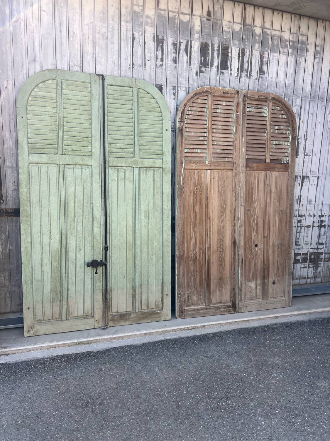 Pairs of shutters