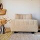 Vintage wool armchair, International Furniture Paris - 70s