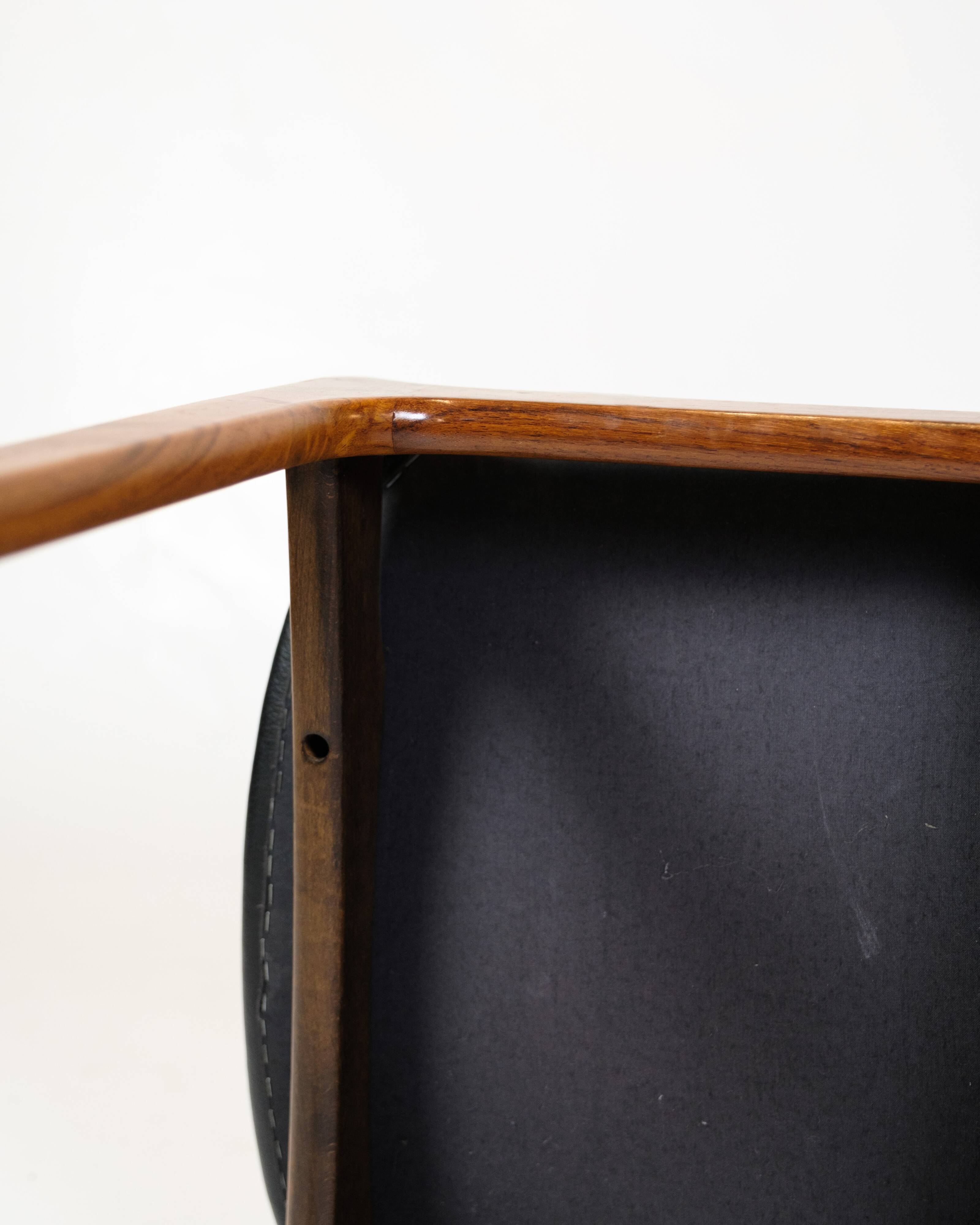 Set Of Four Dining Chairs Model OD 49 In Rosewood By Erik Buch From 1950s