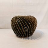 ball vase with twisted fins