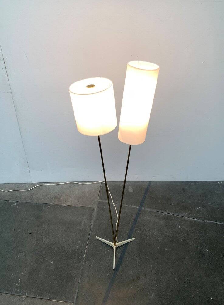 Mid-Century Minimalist Tripod Floor Lamp, 1960s