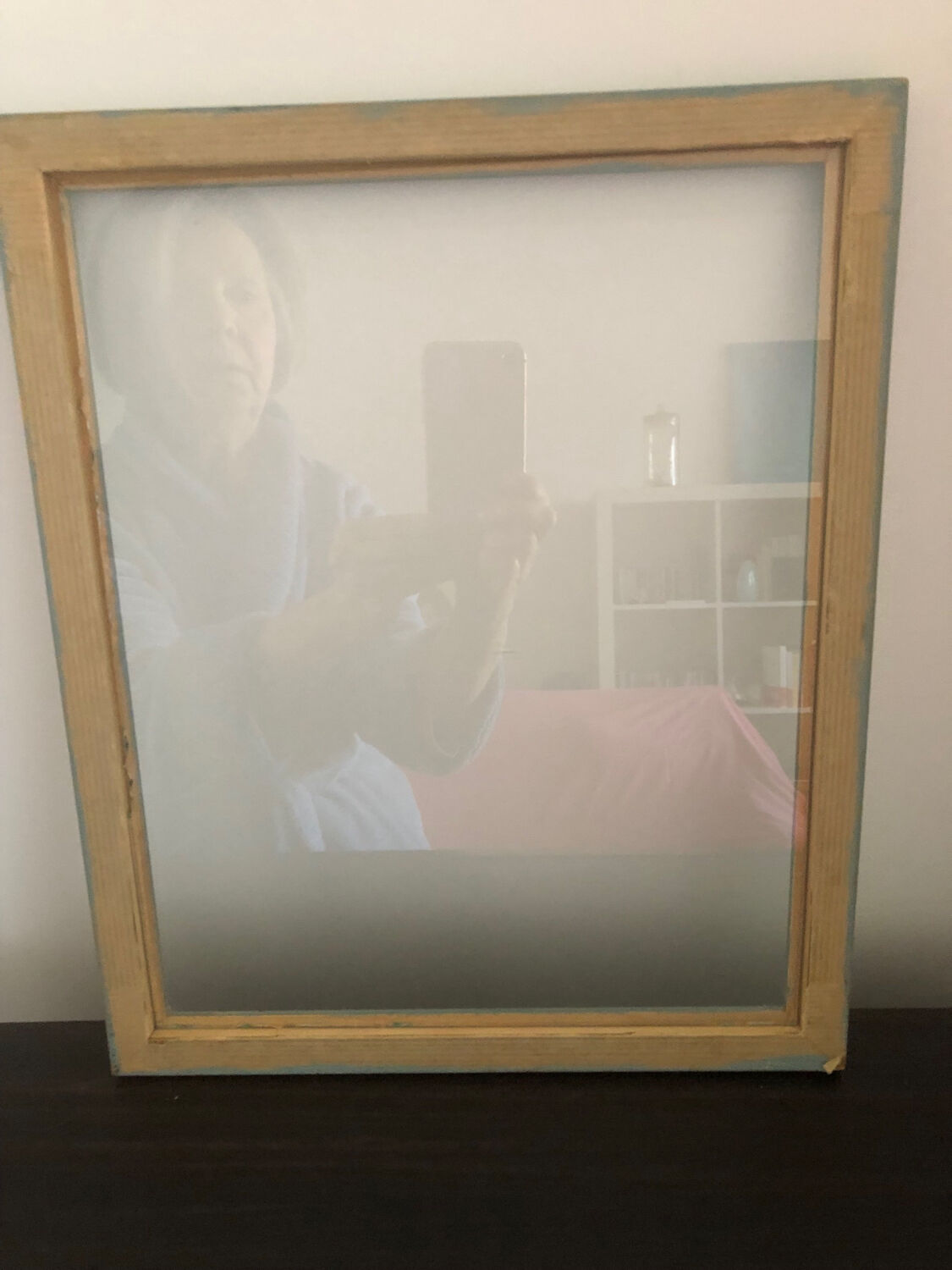 Old frame with moldings