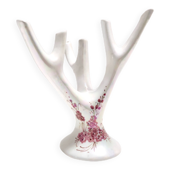 Vase Vintage en Forme de Branche en Céramique Émaillée par Guido Andlovitz pour Lavenia, Italie