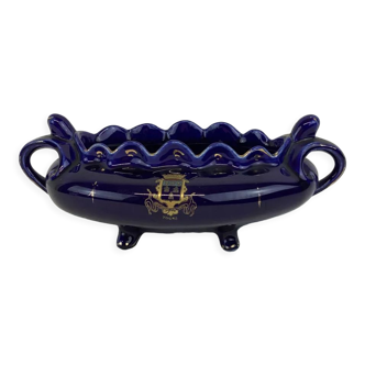 Made in France porcelain planter Tours