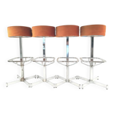 Set of 4 bar stools