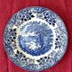 Les pêcheurs du lac - english porcelain plate churchill