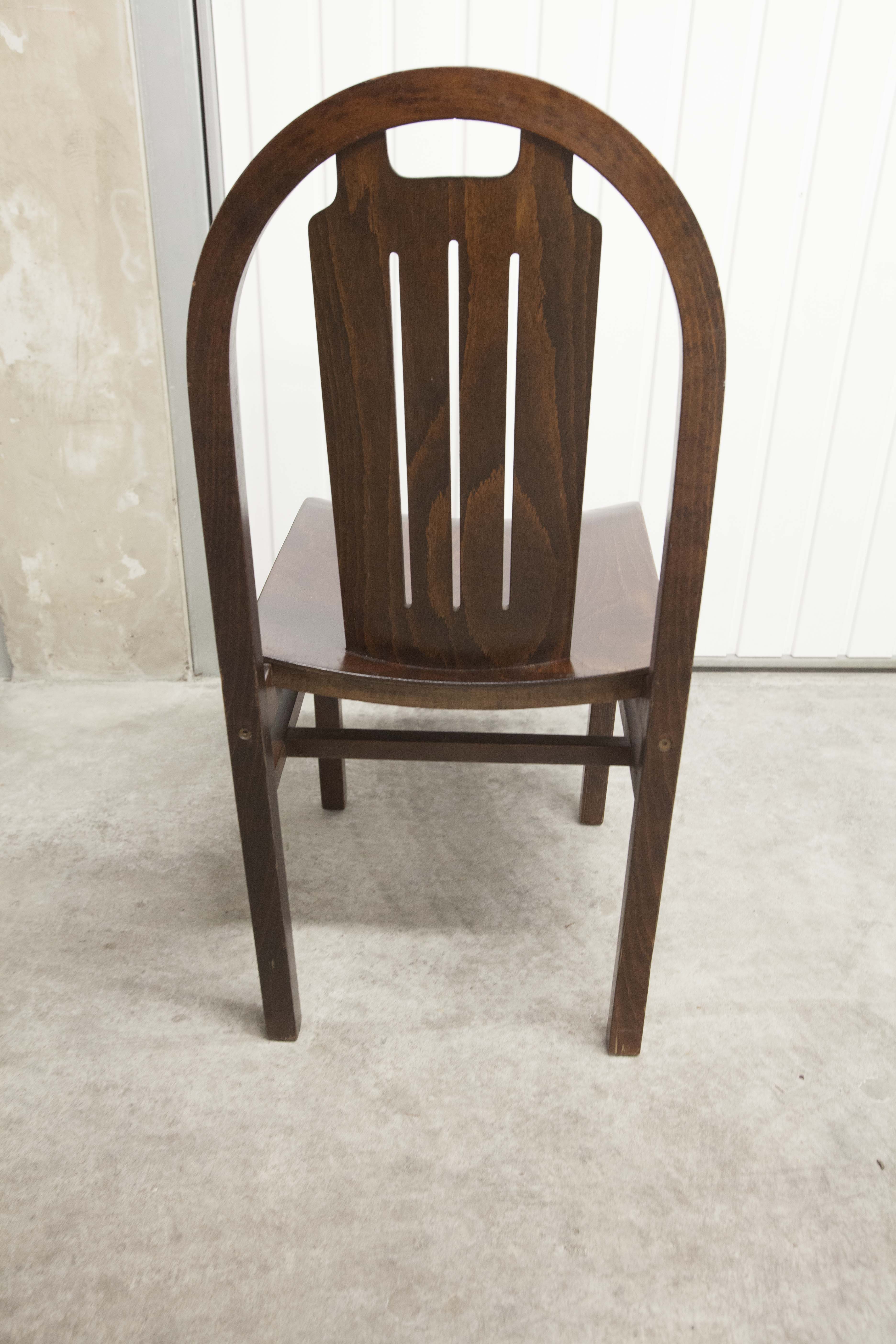 Lot of 4 chairs Baumann model "Argos"