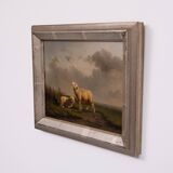 Huile sur panneau 1844 Eugène Verboeckhoven