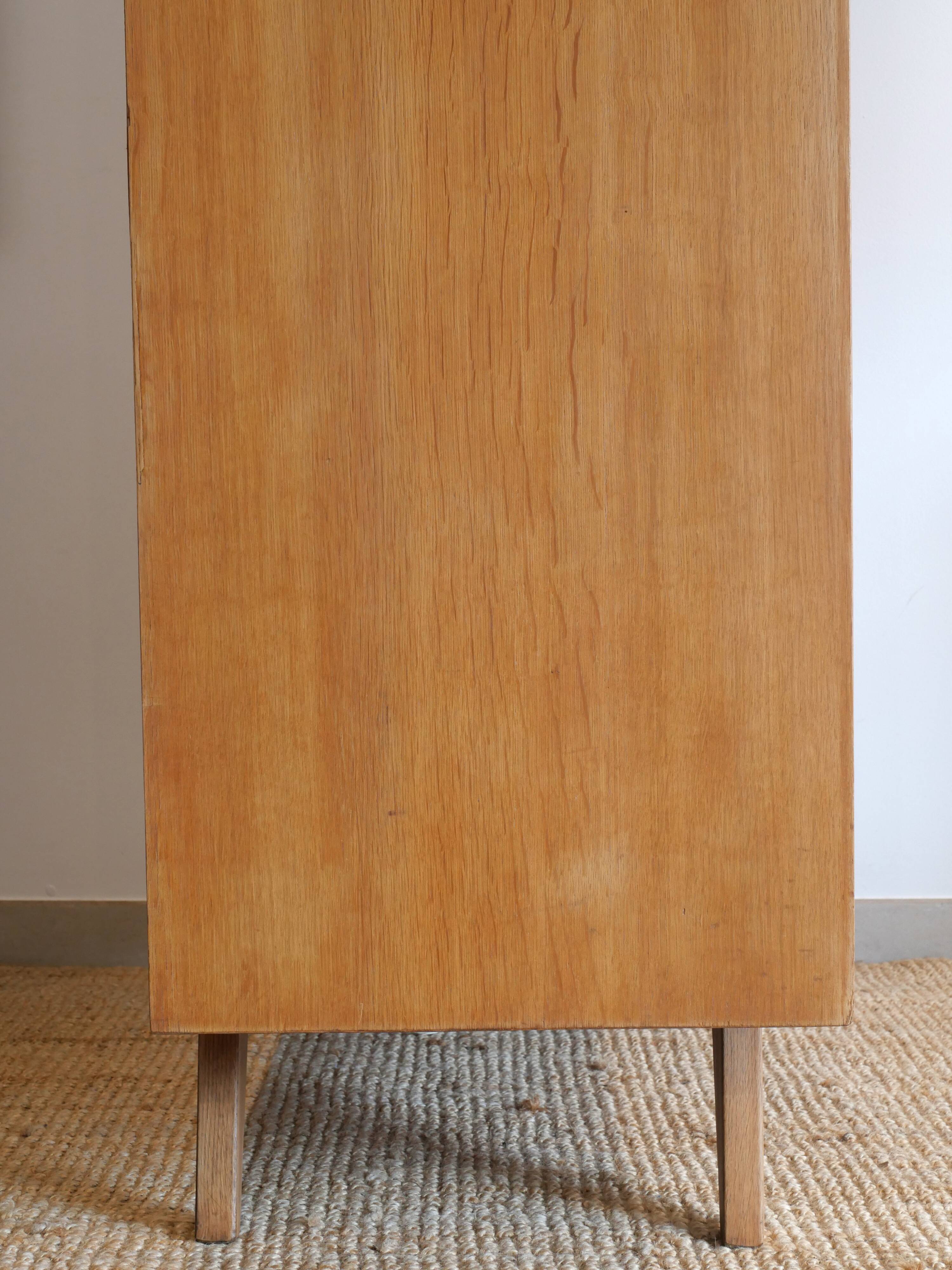 Vintage secretary with compass legs