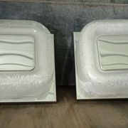 Limburg pair of wall lamp space age glass bubbles wall sconce design 60 70