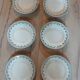 6 antique ironstone plates