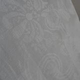 Old damask tablecloth 270 x 150 monogram MP
