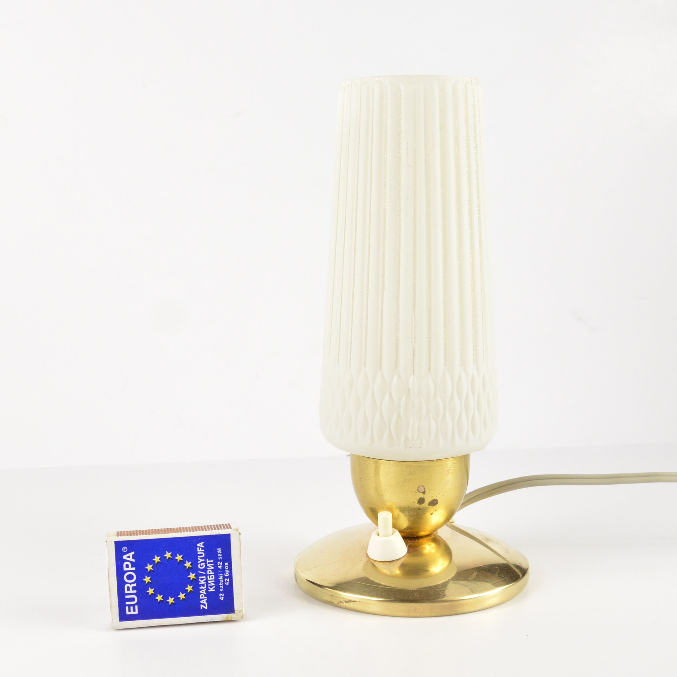 1960s bedside night lamp, ElektroRausendorf Bautzen, Germany