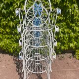 4 wrought iron Provencal armchairs from the 60s