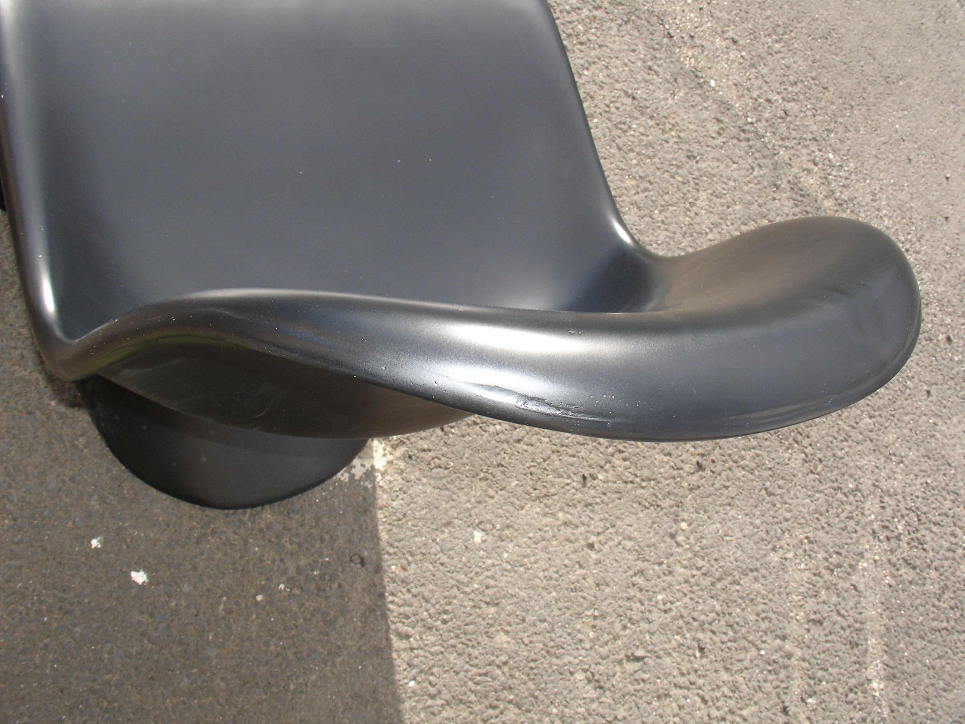 Chaise "s" pré production de Verner Panton 1957