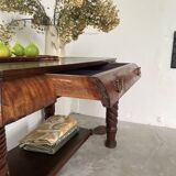 Mahogany console desk 1900