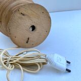 Vintage rattan lamp