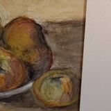Still life with apples