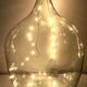 Clear blue demijohn