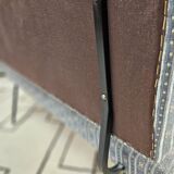 Banc vintage style knoll pied métal