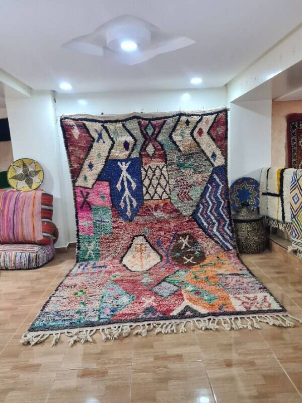 Handmade BOUJAAD rug 300x200 cm