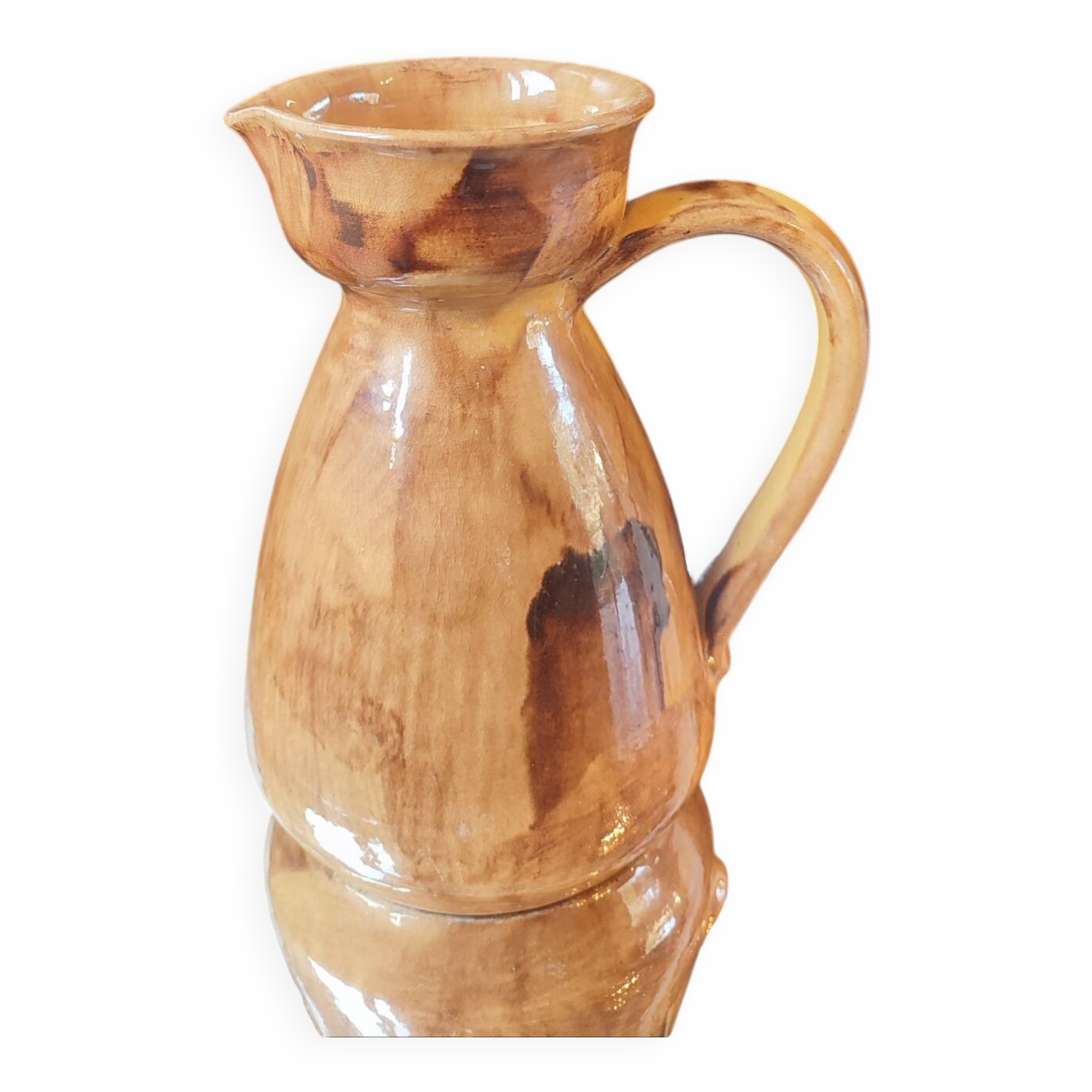 Pichet ancien céramique rustique . Années 50/70